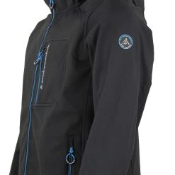 Blouson Softshell Homme CAFORAIN Noir/bleu 7 Blouson Softshell Homme CAFORAIN Noir/bleu -Vêtements d'hiver - maintenant ! CAFORAIN ZI NOIR HAWAI ZOOM 1500