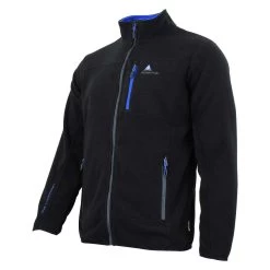 Blouson Polaire Homme CALON Noir/bleu -Vêtements d'hiver - maintenant ! CALON NK A NOIR PROFIL 1500 copie
