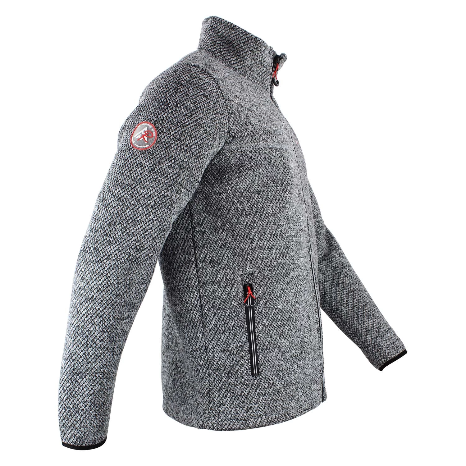 Blouson Polaire Homme CAMERON Gris 3 Blouson Polaire Homme CAMERON Gris – Image 3