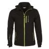Blouson De Ski Softshell Homme CANNE Noir/jaune