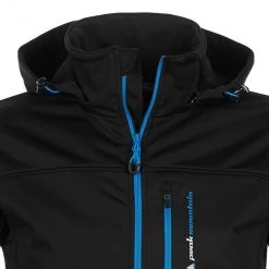 Blouson Softshell CANNE Noir/bleu -Vêtements d'hiver - maintenant ! CANNE WH 1 NOIR BLEU DETAIL