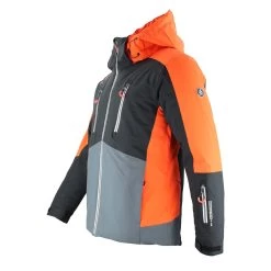 Blouson De Ski Homme CANSAS Orange -Vêtements d'hiver - maintenant ! CANSAS HE BO ORANGE PROFIL 1500