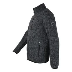 Blouson Polaire Homme CAPINO Noir -Vêtements d'hiver - maintenant ! CAPINO QI N NOIR PROFIL 1500