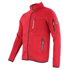 Blouson Polaire Homme CEMAILLON Rouge -Vêtements d'hiver - maintenant ! CEMAILLON YU ROUGE CHINE PROFIL 1500