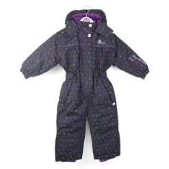 Combinaison De Ski Fille FANCY Carbone