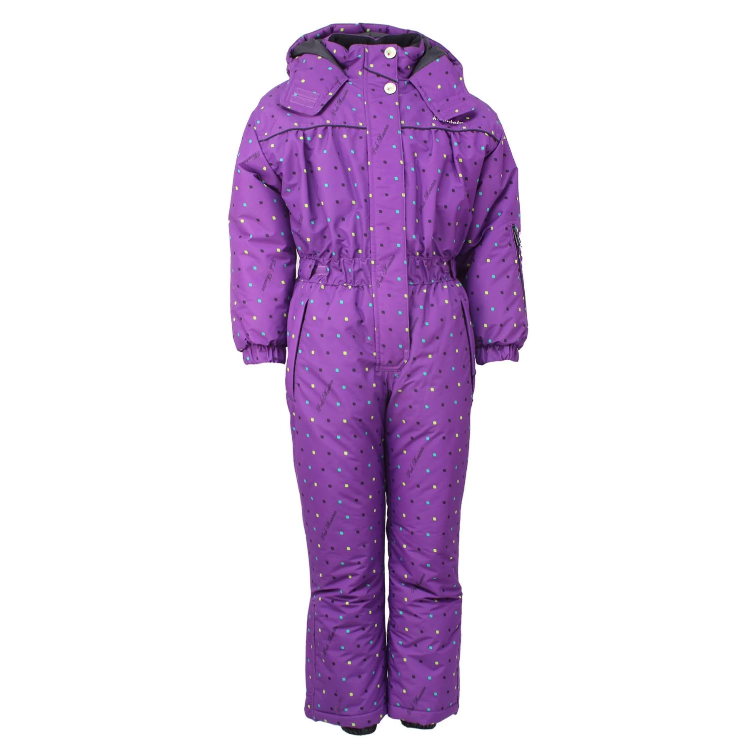 Combinaison De Ski Fille FANCY Violet 1 Combinaison De Ski Fille FANCY Violet