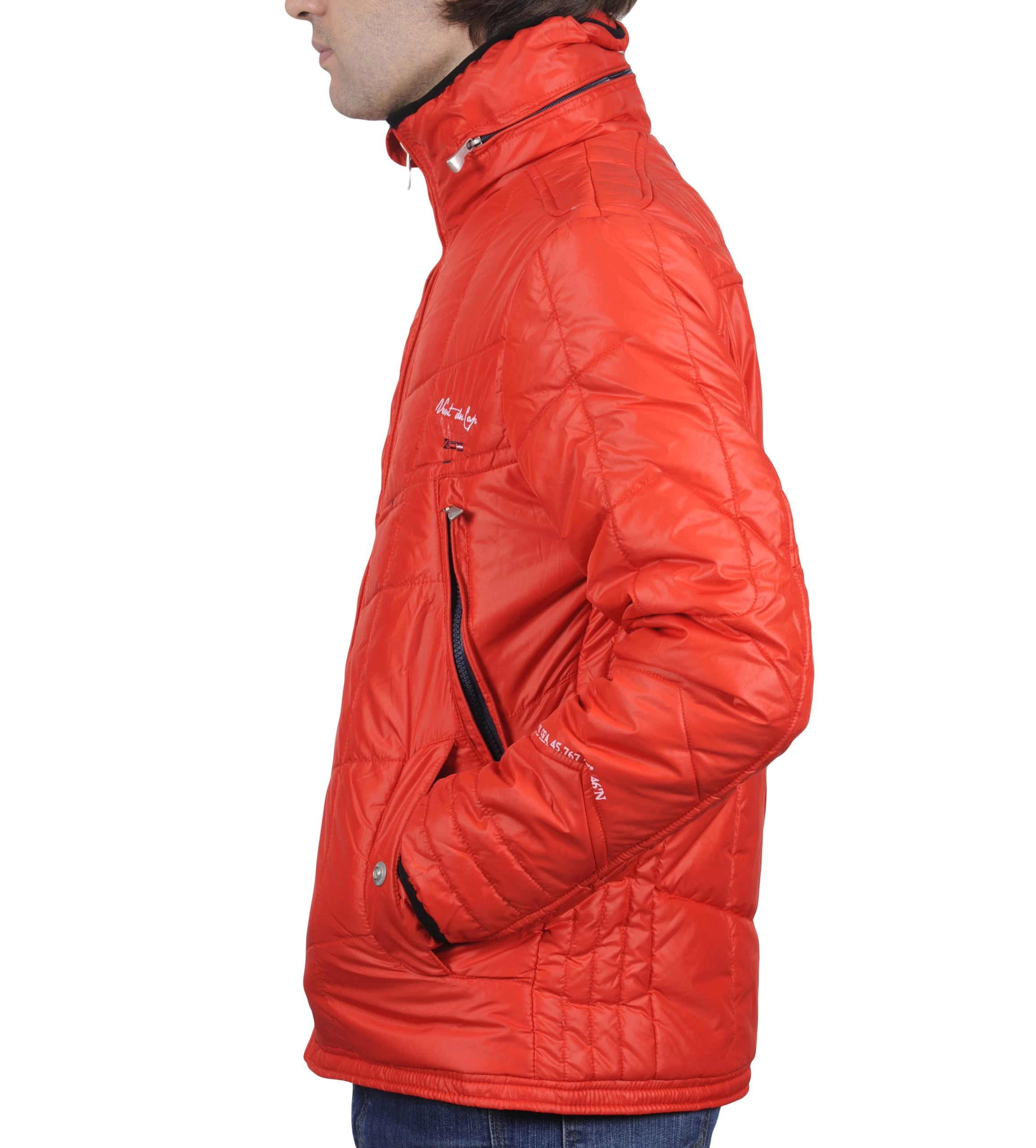 Doudoune Homme CAPANALA Rouge 3 Doudoune Homme CAPANALA Rouge – Image 3