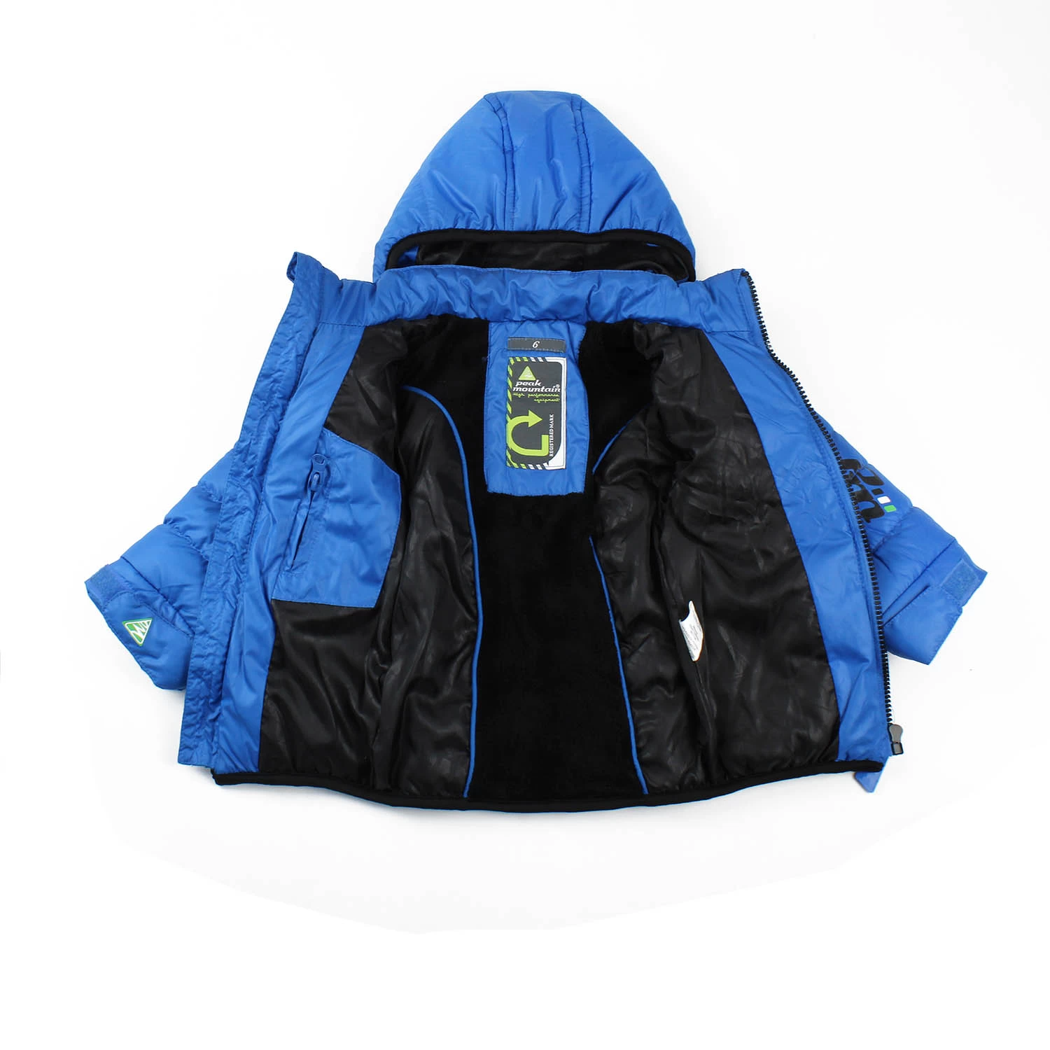 Doudoune Bébé Garçon LECAPTI Bleu 3 Doudoune Bébé Garçon LECAPTI Bleu – Image 3