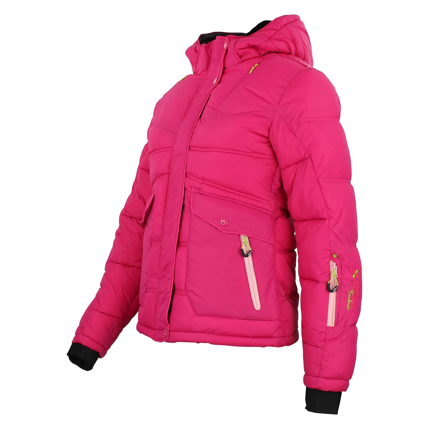 Doudoune De Ski Femme ANECY Fuchsia 3 Doudoune De Ski Femme ANECY Fuchsia – Image 3