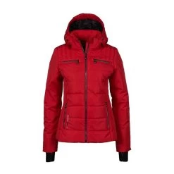 Doudoune De Ski Femme ASALP Rouge