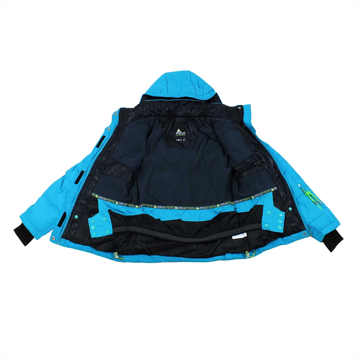 Doudoune De Ski GANNECY Turquoise 4 Doudoune De Ski GANNECY Turquoise – Image 4