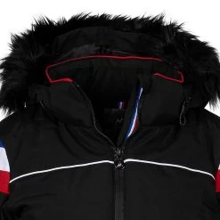 Doudoune De Ski Femme AMPION Noir -Vêtements d'hiver - maintenant ! Doudoune de ski femme AMPION noir Peak Mountain