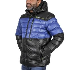 Doudoune De Ski Homme CAPTIN Noir/bleu Foncé -Vêtements d'hiver - maintenant ! Doudoune de ski homme Peak Mountain CAPTIN noir et bleu 2