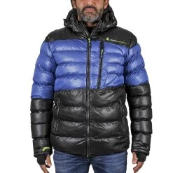 Doudoune De Ski Homme CAPTIN Noir/bleu Foncé