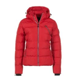 Doudoune Femme ARES Rouge