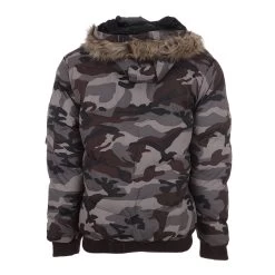 Vêtements d'hiver - maintenant ! -Vêtements d'hiver - maintenant ! Doudoune homme CARAIBES marron 1