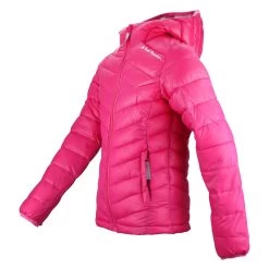 Doudoune Fille GANSEO Fuchsia -Vêtements d'hiver - maintenant ! Doudoune legere fille 10 a 16 ans GANSEO fuchsia Peak Mo 2