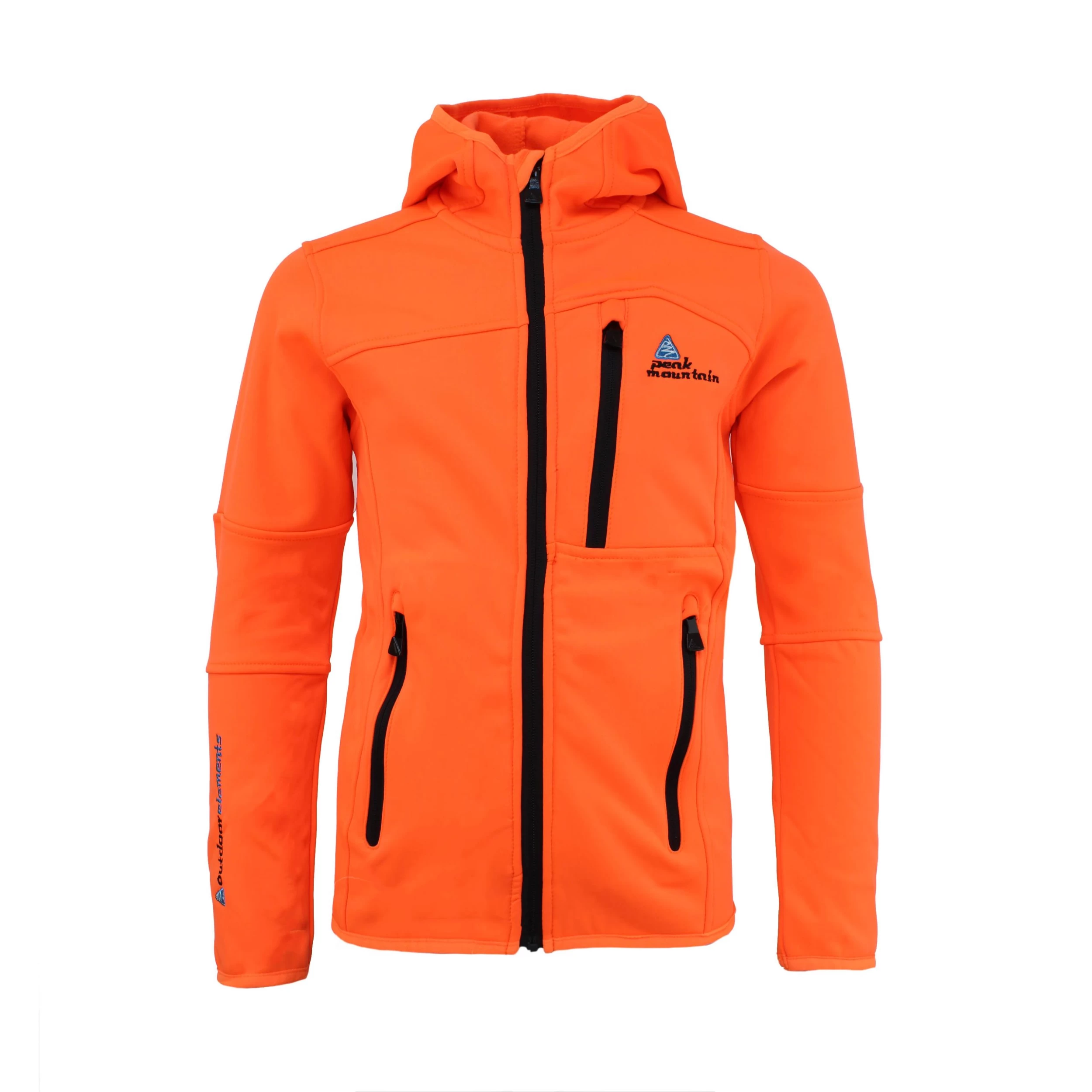 Blouson Polar Shell ECAMPUS 1016 ORANGE 1 Blouson Polar Shell ECAMPUS 1016 ORANGE