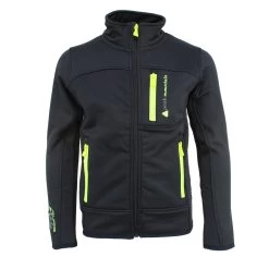 Blouson Polar Shell ECANTON1016 Noir/Jaune