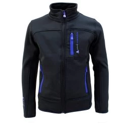 Blouson Polar Shell ECANTON1016 Noir/bleu