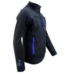 Blouson Polar Shell ECANTON1016 Noir/bleu 5 Blouson Polar Shell ECANTON1016 Noir/bleu -Vêtements d'hiver - maintenant ! ECANTON XJ A 10 16 3 8 NOIR BLEU PROFIL