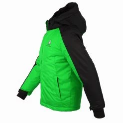 Blouson De Ski Garçon EGEE414 Vert 6 Blouson De Ski Garçon EGEE414 Vert -Vêtements d'hiver - maintenant ! EGEE 4 14 XG V VERT PROFIL