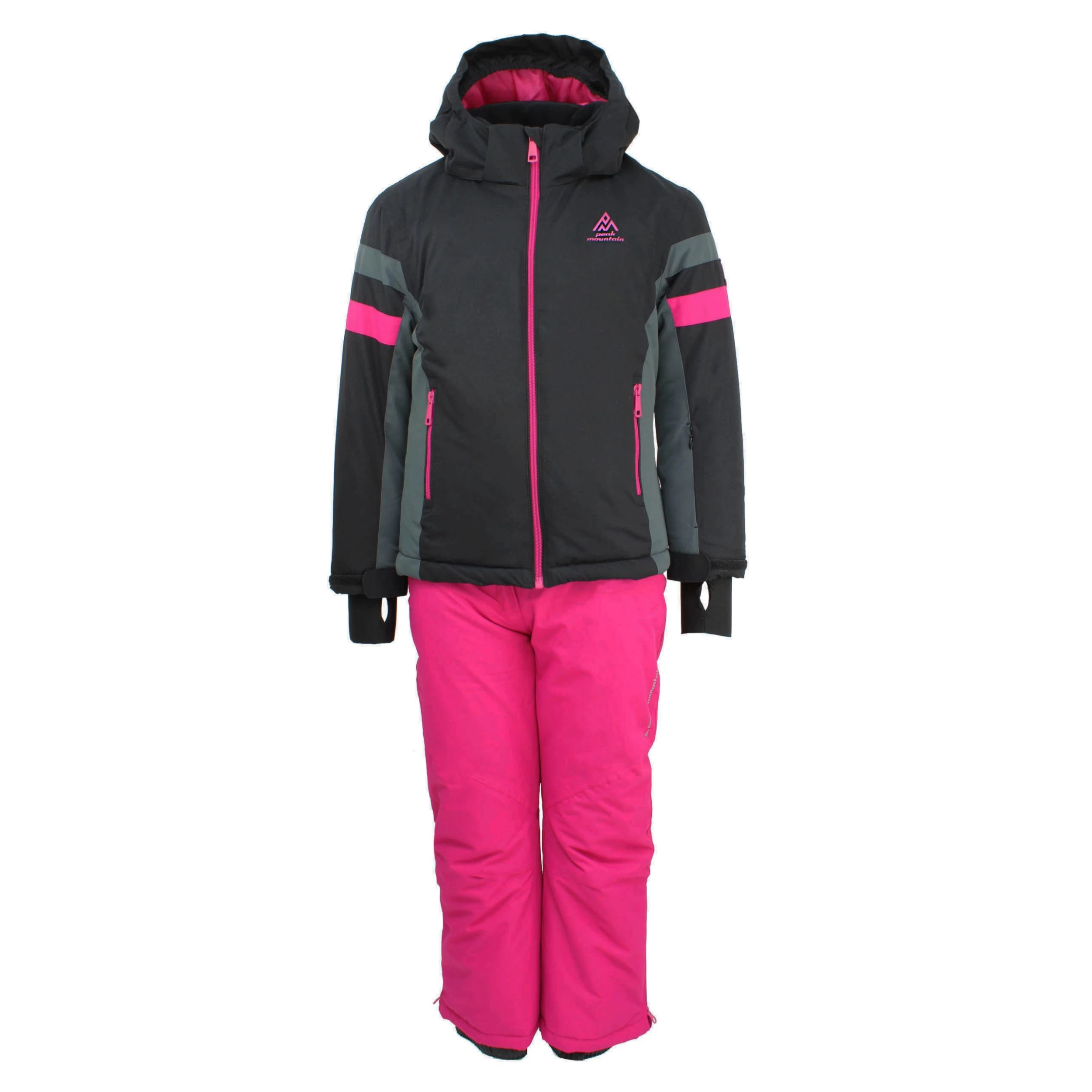 Ensemble De Ski Fille FANCEL Noir/fushia 1 Ensemble De Ski Fille FANCEL Noir/fushia
