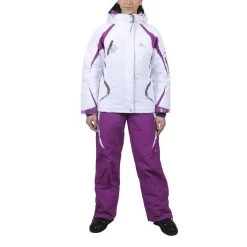 Ensemble De Ski Femme AGYSS Blanc/violet