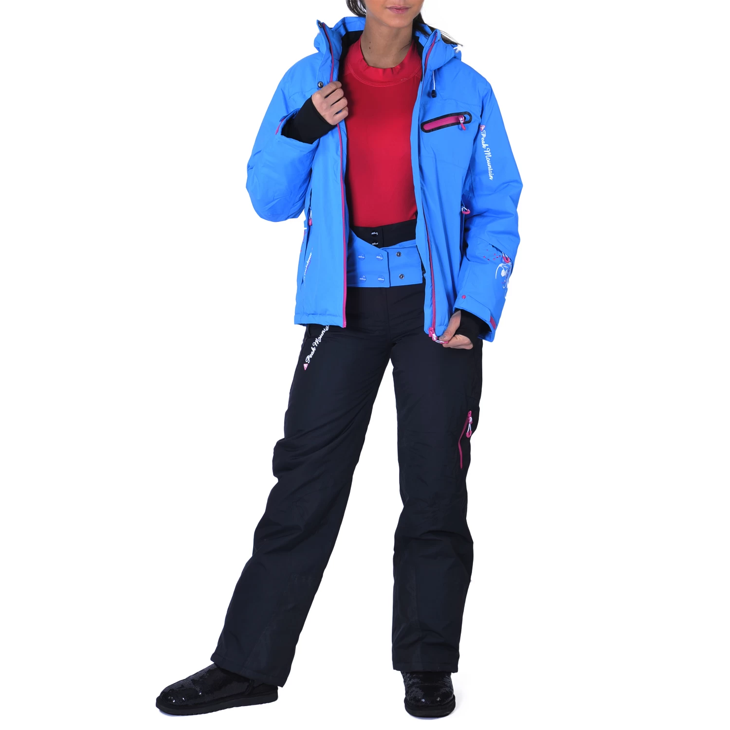 Ensemble De Ski Femme ASTEC Turquoise/noir 4 Ensemble De Ski Femme ASTEC Turquoise/noir – Image 4