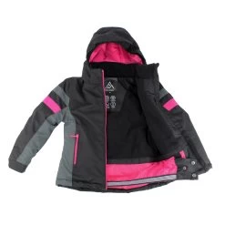 Ensemble De Ski Fille FANCEL Noir/fushia 14 Ensemble De Ski Fille FANCEL Noir/fushia -Vêtements d'hiver - maintenant ! ESK FANCEL UN NOIR FUSHIA BLOUSON INTERIEUR