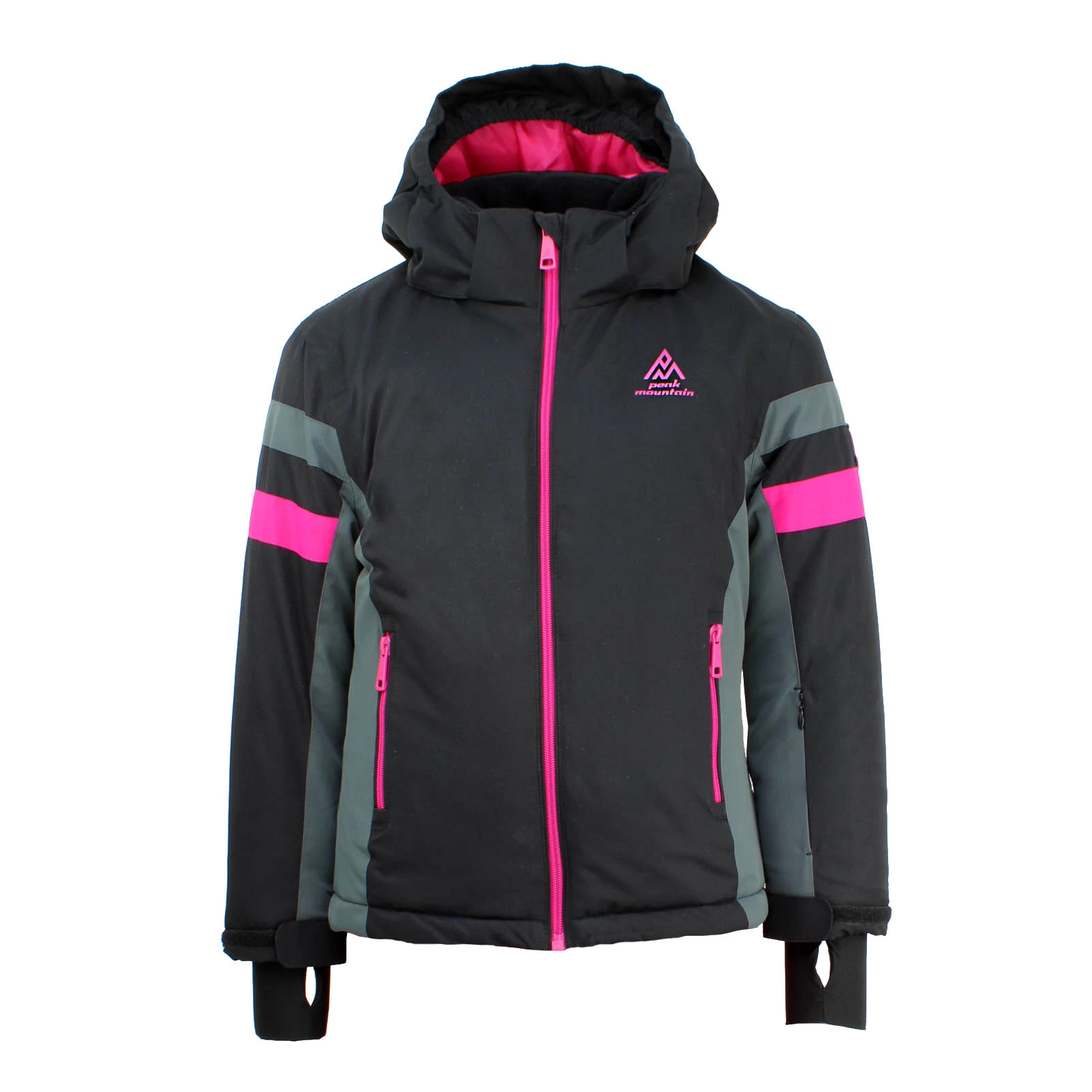 Ensemble De Ski Fille FANCEL Noir/fushia 4 Ensemble De Ski Fille FANCEL Noir/fushia – Image 4