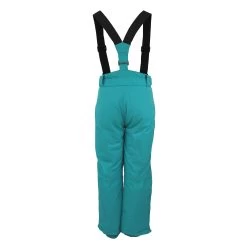 Ensemble De Ski Fille FANCEL Rose/turquoise -Vêtements d'hiver - maintenant ! ESK FANCEL UN TURQUOISE ROSE CALYPSO PANTALON DOS