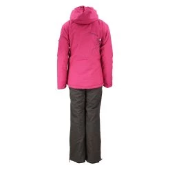 Vêtements d'hiver - maintenant ! -Vêtements d'hiver - maintenant ! Ensemble de ski Fille 10 a 16 ans GAZLY fuchsia et marro 5
