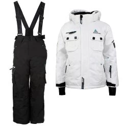 Ensemble De Ski Garçon ECARDIDENTE1016 Blanc/noir