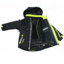 Ensemble De Ski Garçon ECOSMIC1016 Noir/vert -Vêtements d'hiver - maintenant ! Ensemble de ski garcon Peak Mountain ECOSMIC noir anis P 7
