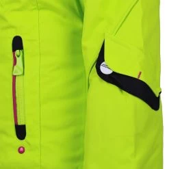 Ensemble De Ski Fille FAMIC Anis/noir -Vêtements d'hiver - maintenant ! FAMIC ANIS NOIR VESTE DETAILLES 1500