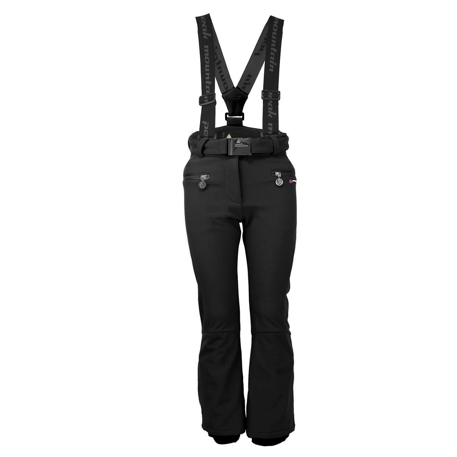 Pantalon De Ski Softshell Fille GAFUZZA Noir 1 Pantalon De Ski Softshell Fille GAFUZZA Noir