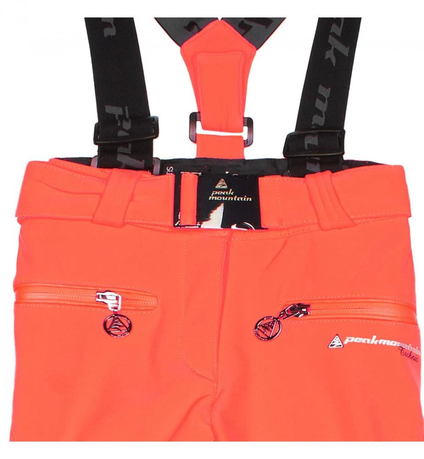 Pantalon De Ski Softshell Fille GAFUZZA Corail 3 Pantalon De Ski Softshell Fille GAFUZZA Corail – Image 3