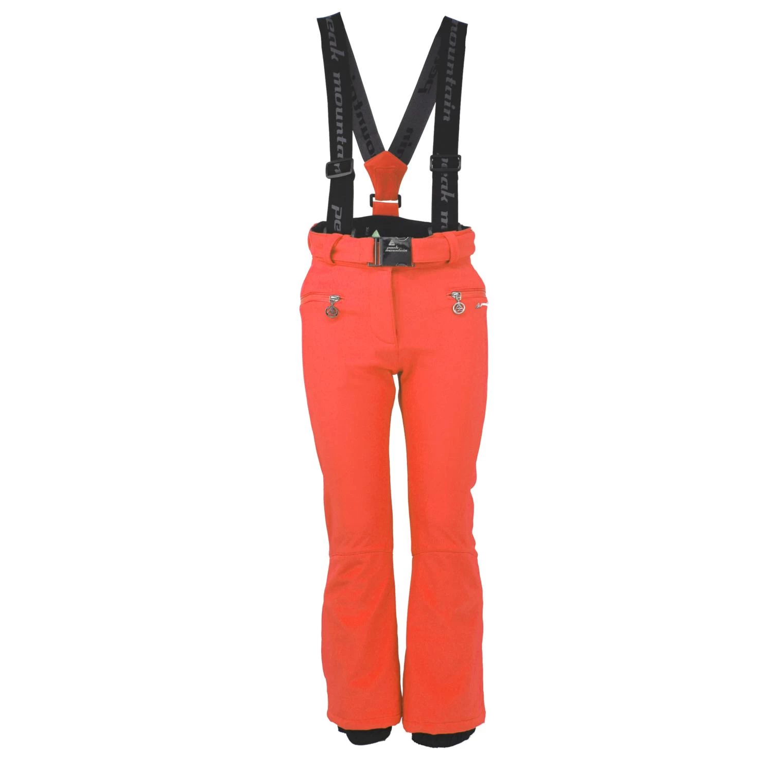 Pantalon De Ski Softshell Fille FAFUZZA Corail 1 Pantalon De Ski Softshell Fille FAFUZZA Corail