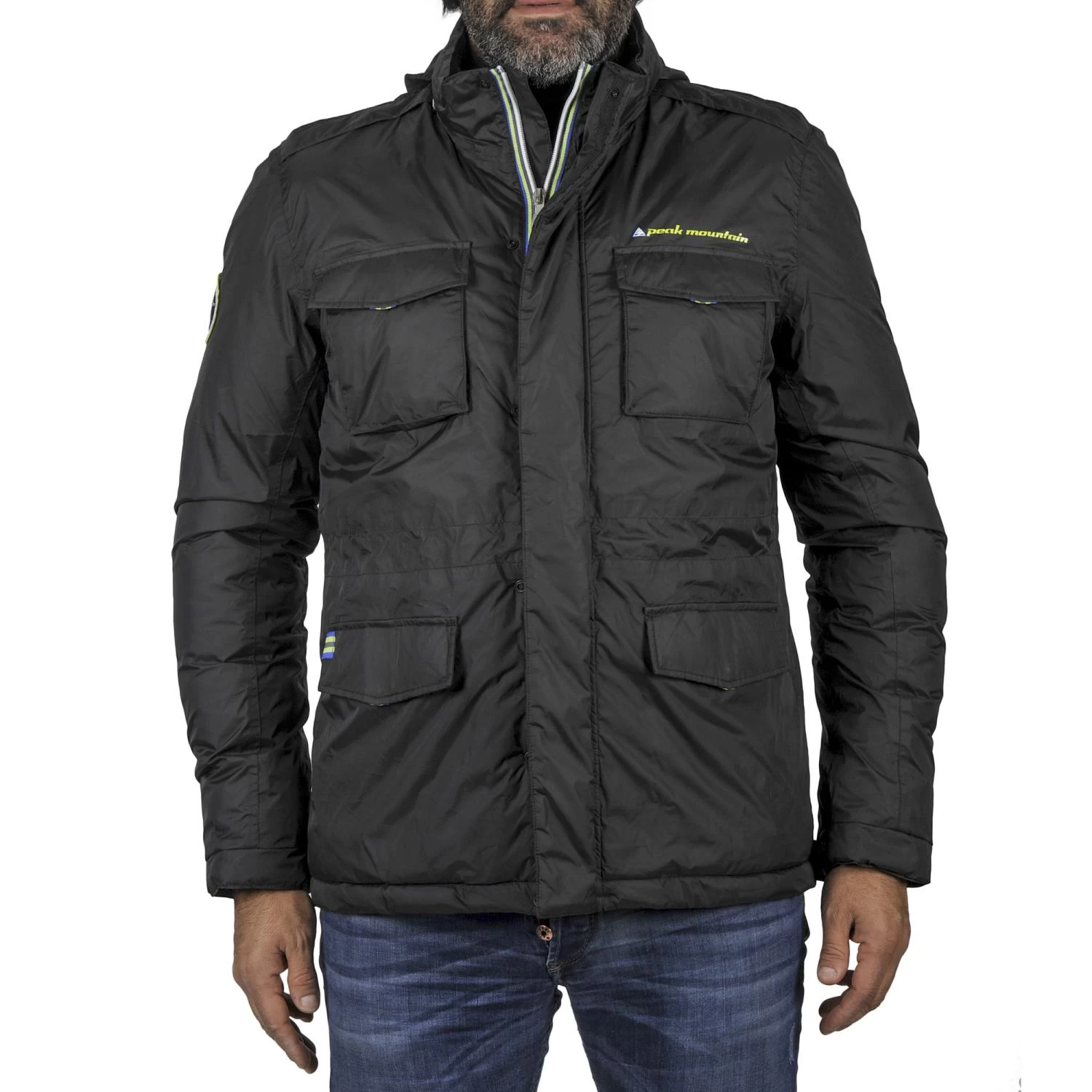 Parka Homme COWAI Noir 2 Parka Homme COWAI Noir – Image 2