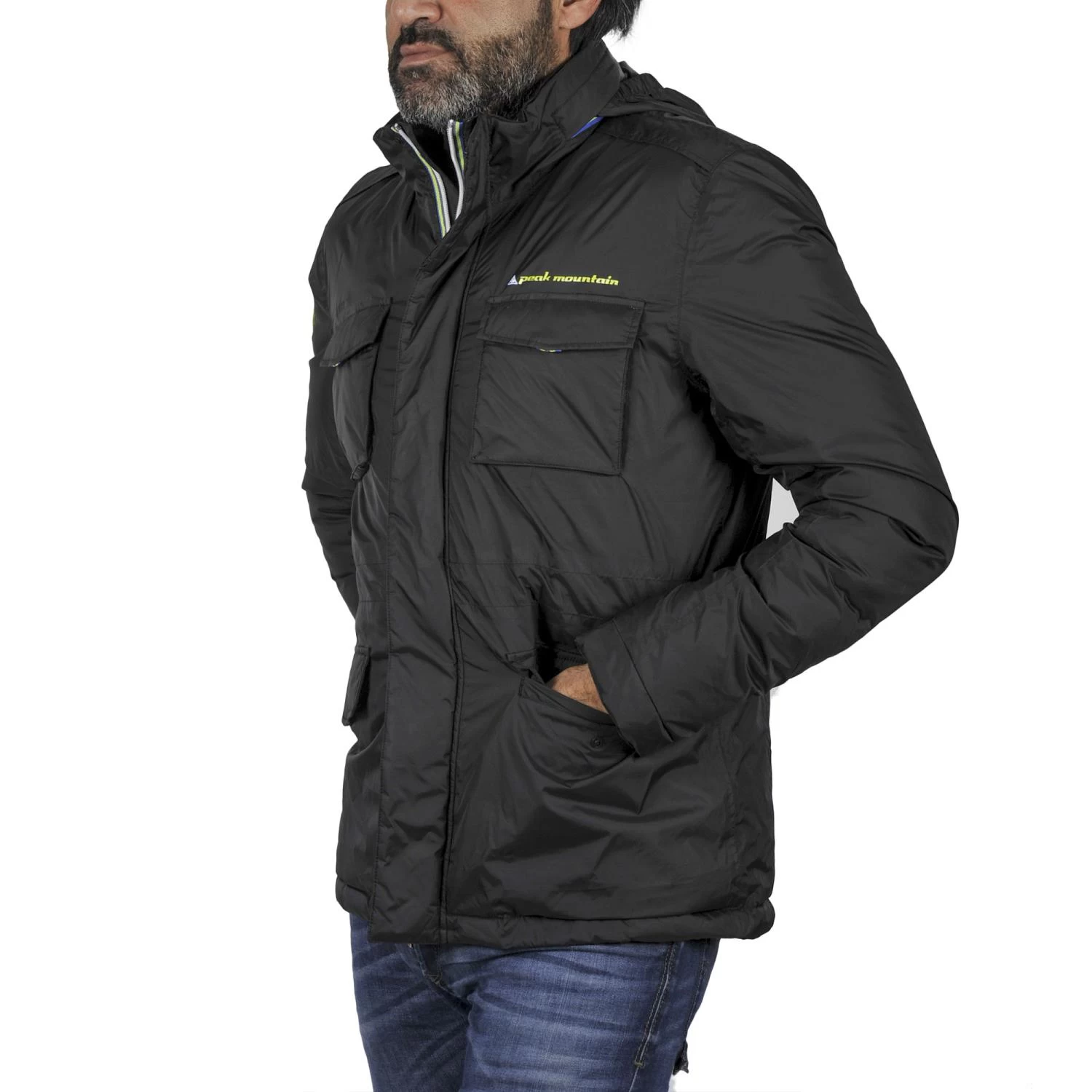 Parka Homme COWAI Noir 4 Parka Homme COWAI Noir – Image 4