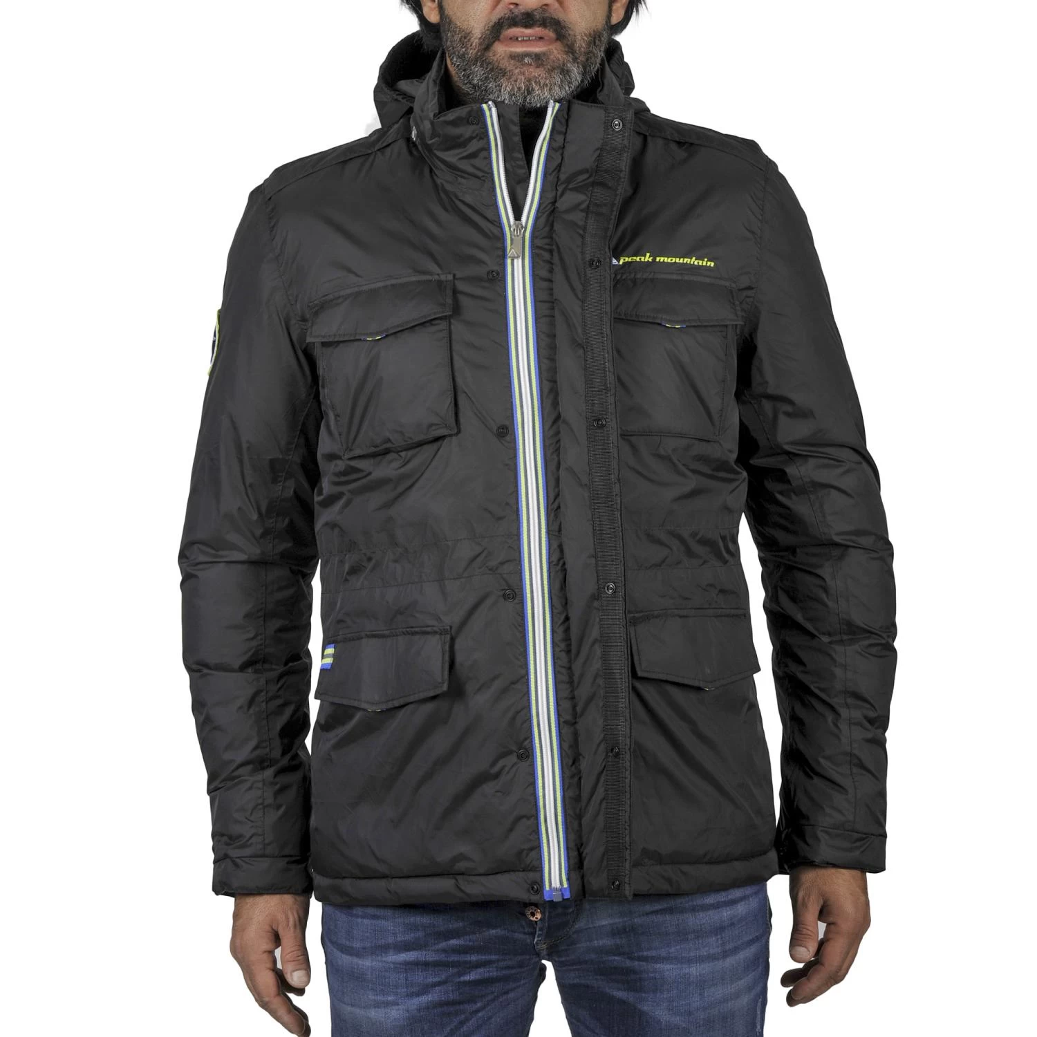Parka Homme COWAI Noir 1 Parka Homme COWAI Noir