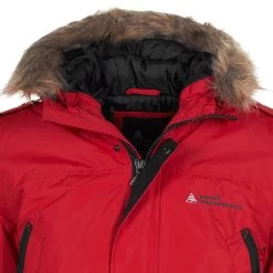 Parka De Ski ECAPEAK38 Rouge -Vêtements d'hiver - maintenant ! Parka de ski ECAPEAK38 rouge PAR ECAPEAK38