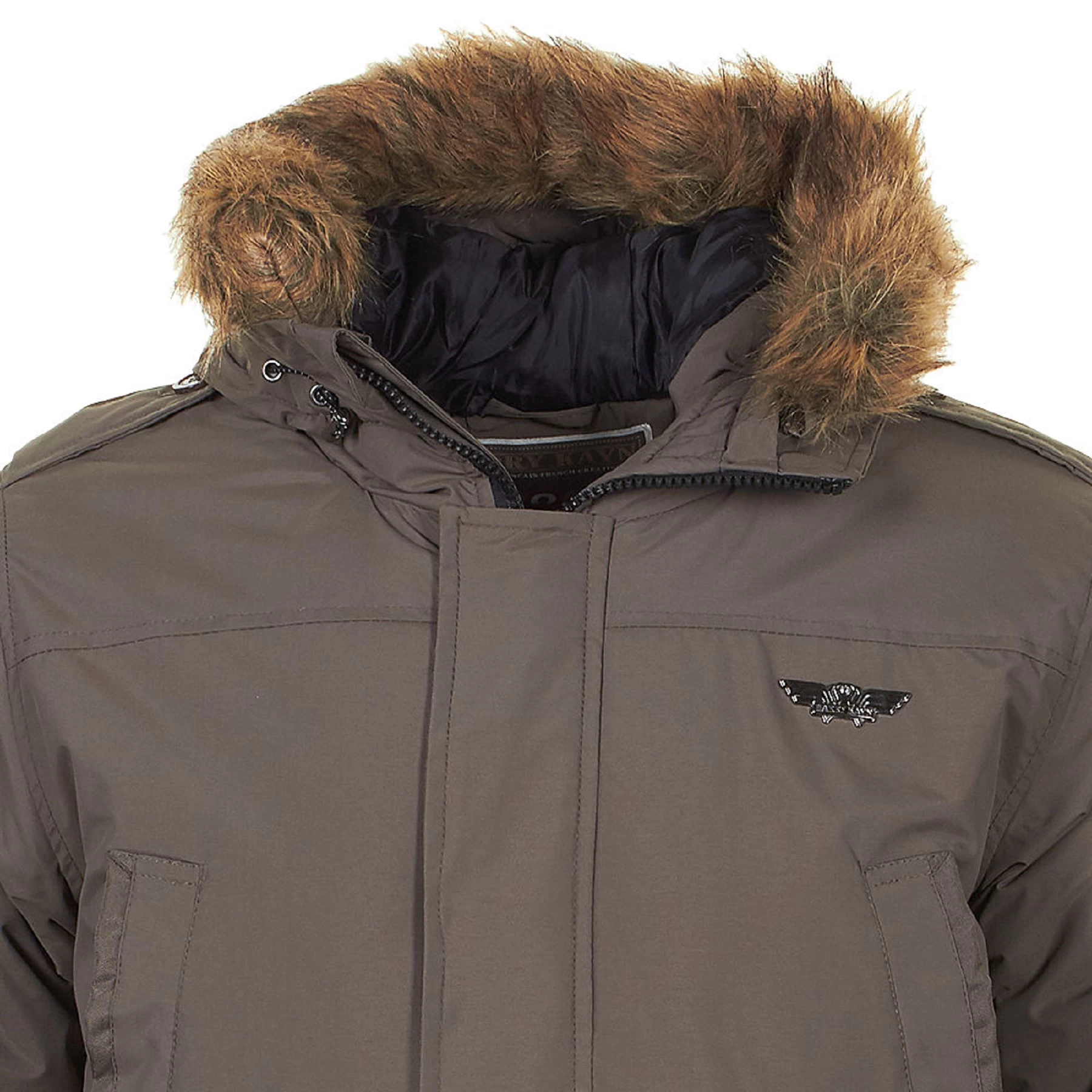 Parka Homme CAPIL Taupe 3 Parka Homme CAPIL Taupe – Image 3
