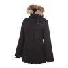 Parka Vrai Fourrure Femme AKAGAN Noir