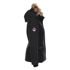 Parka Vraie Fourrure Femme AKADOZ Noir -Vêtements d'hiver - maintenant ! Parka vraie fourrure Femme AKADOZ noir 2