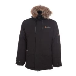 Parka Vraie Fourrure Homme CADOGAN Noir