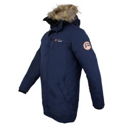 Parka Vraie Fourrure Homme COGAN Marine -Vêtements d'hiver - maintenant ! Parka vraie fourrure Homme COGAN marine Peak Mountain 2