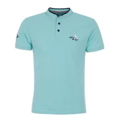 Polo Manches Courtes Homme CARMAND Turquoise