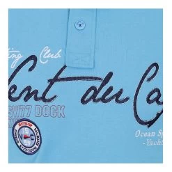 Polo Manches Courtes Homme CAZRI Turquoise 5 Polo Manches Courtes Homme CAZRI Turquoise -Vêtements d'hiver - maintenant ! Polo manches courtes homme CAZRI turquoise POL CAZRI 1